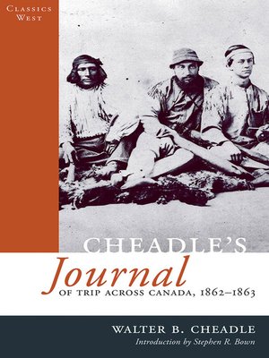 cover image of Cheadle's Journal of Trip Across Canada